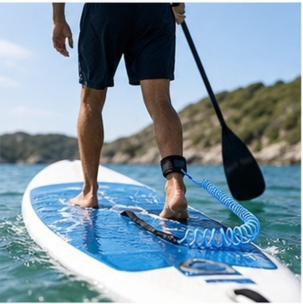 Surfboard Leash Ankle - Спиральный ремешок для доски для серфинга