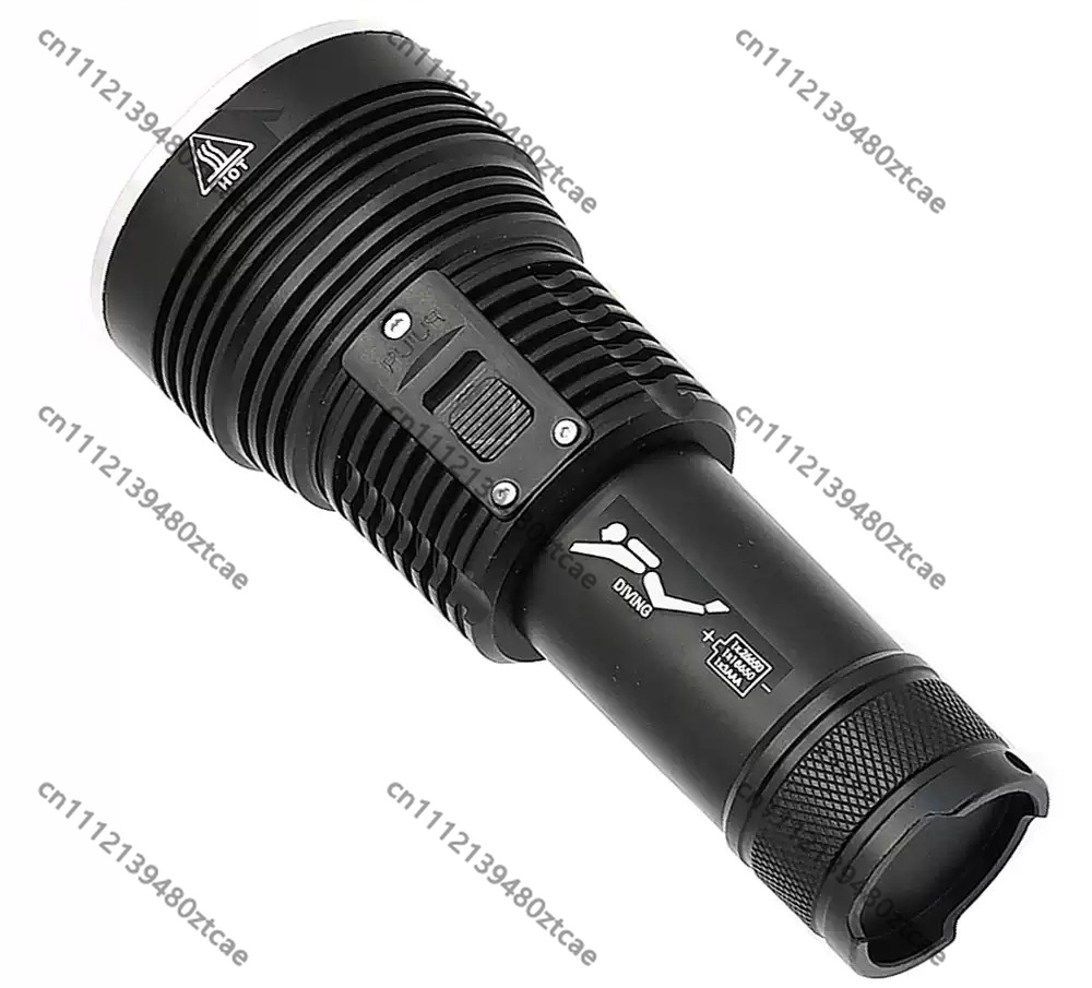 Underwater Flashlight - Мощный белый лазерный фонарь для дайвинга