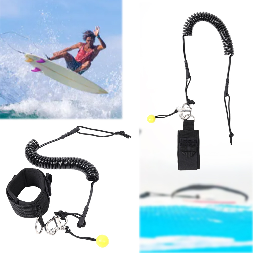 Регулируемый спиральный страхо – обзор и цена Surfboard Leash Ankle