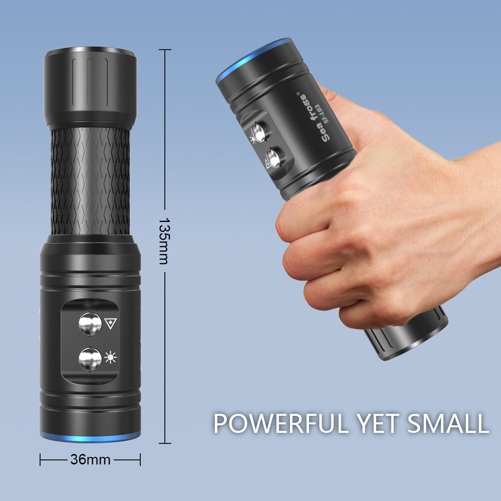 Фонафонарь для подводного осве – обзор и цена Underwater Flashlight