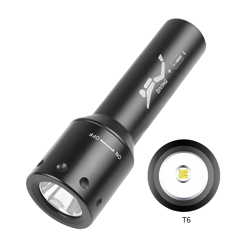 Новый светодиодный фонарь для  – обзор и цена Underwater Flashlight